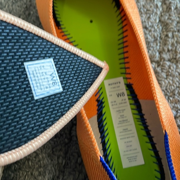 Rothy’s The Point OG Tangerines NIB🍊 Size 8 - Picture 3 of 5